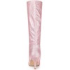 Allegra K Women's Pointy Toe Sparkle Glitter Stiletto Heel Knee High Boots - 3 of 4