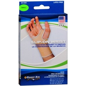 Sport Aid Slip-On Wrist Support Small Beige - 1 of 2