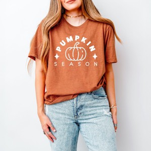 Simply Sage Market Pumpkin Season Pumpkin Short Sleeve Tee - 1 of 4