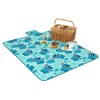 Disney Stitch Blanket Hula Dance Tropic Leafs Outdoor Picnic throw 50" X 60" - 3 of 4