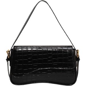 Shoulder Bag for Women Y2K Trendy Purse Vegan Leather Hobo Handbags Clutch Saddle Bag with 2 Removable Strap - 1 of 4