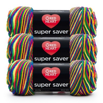 Red Heart Super Saver Yarn 24 Pack-Mexicana