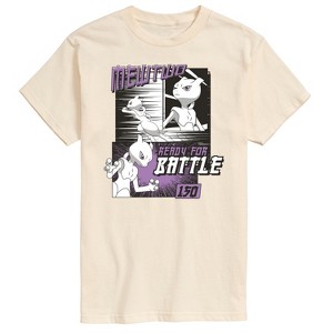 Men's - Pokémon - Mewtwo Ready For Battle Short Sleeve Graphic T-Shirt - 1 of 4