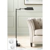 Regency Hill Jenson Traditional 54" Tall Pharmacy Floor Lamp with Smart Socket Dark Bronze Adjustable Swing Arm for Living Room Reading House - 2 of 4