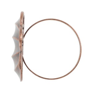 Unique Bargains Napkin Rings Pumpkin Stainless Steel Copper 1 Pc - 1 of 3