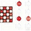COZONY 20-Piece 2.36-Inch Shatterproof Christmas Ornament Ball Set - 2 of 4