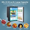 83L Dual Zone Fridge and Freezer, RV Refrigerator with WIFI APP Control, 12 Volt Portable Fridge with Door Lock,3 levels (H/M/L) of battery protection - 2 of 4