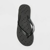 Shower Flip Flops Black - Room Essentials™ - 3 of 4
