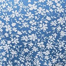 sky blue floral
