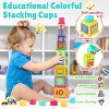 Pound a Ball and Stacking Toy Set with Hammer and Shape Sorter for Toddlers Ages 1-3 - 4 of 4