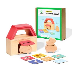 KiwiCo Activity Play Center 6m+ - Babble & Speak 10pc - 1 of 4