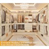 Aheaplus Closet System Organizer with Hanging Area, Freestanding Wooden Closet with Drawers - 4 of 4