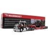 Kenworth W990 Heavy Haul Day Cab & Magnitude Tri-Axle Trailer w/Flip Tail Black & Red 1/64 die cast model by DCP/First Gear - 4 of 4