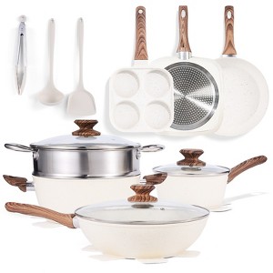 ELJGET 17-piece non-stick cookware set, cooking set - 1 of 4