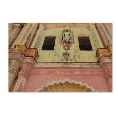 16" x 24" Church in Havana by Masters Fine Art - Trademark Fine Art