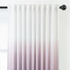 Chanasya 2pk Gradient Ombre Faux Belgian Flax Semi Sheer Window Curtain Panels - Set of 2 - 4 of 4