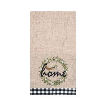 C&F Home Wreathed Birds Home Kitchen Towel