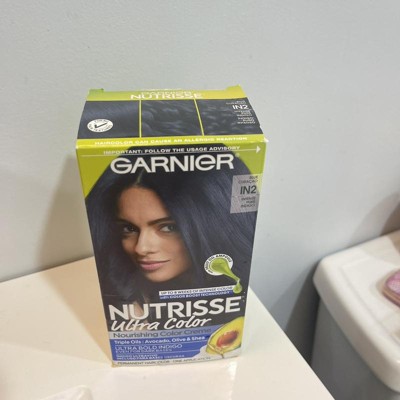 Garnier Nutrisse Ultra Nourishing Color Creme In1 Dark Intense Indigo :  Target