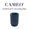 Cameo Tumbler for Mouth Rinsing , Holds Your Toothbrushes and Toothpaste - Great Makeup Brush Holder, Non-Slip Protective Silicone Feet -  2 Pack - 2 of 4