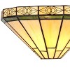Chloe Lighting Belle Tiffany-Style 1 Light Mission Wall Sconce 12"Wide - 3 of 3