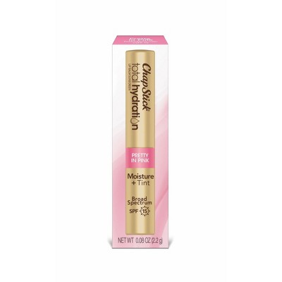 Chapstick Total Hydration with Tint and SPF 15 - Pretty In Pink - 0.08oz