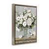 Stupell Industries Country White Full Blossoms Floating Frame Canvas Art - 2 of 4