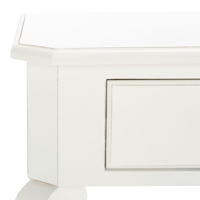 Transitional Dark Brown Birch Wood Console Table with Storage