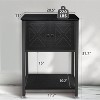 MaseiKar 5-10 Gallon Fish Tank Stand, Heavy Duty Aquarium Stand with Cabinet & Power Outlets for Fish Tank Accessories Storage, Double Tank Stand - 3 of 4