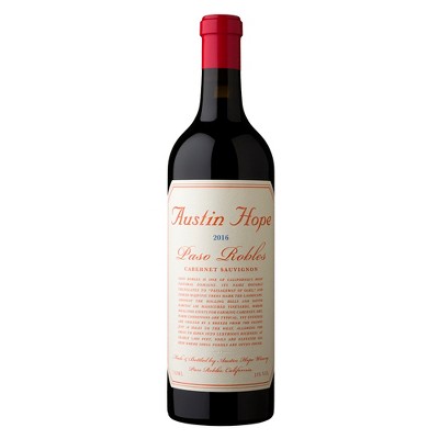 Austin Hope Cabernet Sauvignon Red Wine - 750ml Bottle