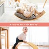 Babyjoy Wooden Wobble Balance Board 35.5" Rocker Yoga Curvy Board Toy Kids Adult - 3 of 4