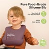 KeaBabies 2-Pack Silicone Bibs For Babies, Food Grade Silicone Baby Bibs for Eating, Feeding, Baby Boy & Girl Bibs - 2 of 4