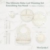 WeeSprout Baby Led Weaning Bundle, Silicone Suction Bowl, Spoons, Bib & Cup, Develops Self Feeding Skills - 2 of 4