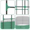 Raised Garden Bed Trellis Raised Bed Kit – 95Ft”Planter Raised Garden Boxes Outdoor,Drainage Design for Vegetables, Rust-Proof and Vines - 4 of 4