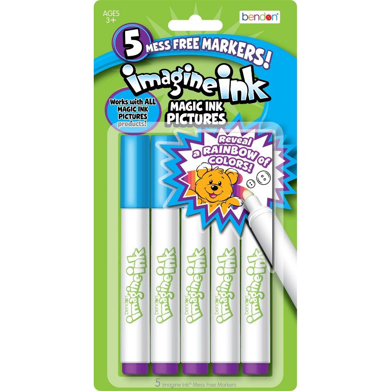 5pc Imagine Ink Mess Free Markers, 1 of 6