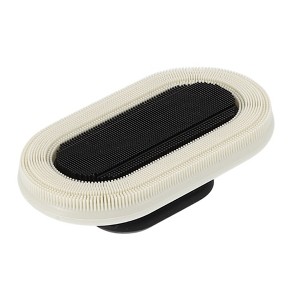 Unique Bargains Bathroom Detachable Handle Shower Brush 4.37"x2.44"x1.34" 1 Pc - 1 of 4