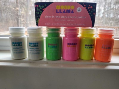 2oz Neon Acrylic Paint Jelly Sandal - Mondo Llama™ : Target