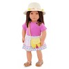 Our Generation Vacation Style Travel Fashion Outfit for 18" Dolls - 2 of 4