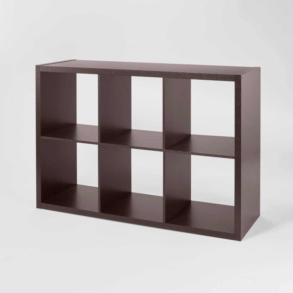 6 Cube Organizer Espresso - Brightroom