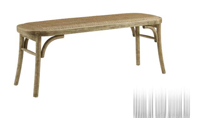 Helia Bentwood Bench - Linon, 2 of 12, play video