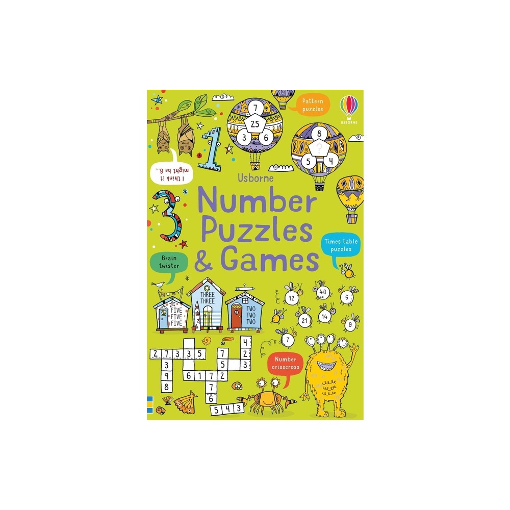 Number Puzzles and Games - (Puzzles, Crosswords and Wordsearches) by Phillip Clarke (Paperback)