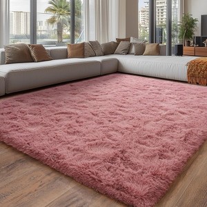 LOVEVOOK 5x7 Feet Area Rugs for Living Room Bedroom, Non-Slip Fluffy Soft Shag Rug, Plush Carpet for Home Dorm Decor Aesthetic - 1 of 4