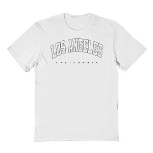 Rerun Island Men's Los Angeles 2 Short Sleeve Graphic Cotton T-Shirt - 1 of 2