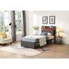 Streamdale Twin Bed Frame with Storage and Charging, Noise-Free, No Box Spring Required - 3 of 4