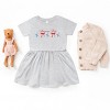 The Juniper Shop American Babe Star Bow Coquette  Infant Dress - 3 of 4