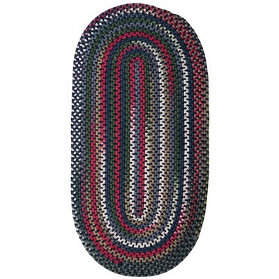 Colonial Mills Chestnut Knoll - Baltic Blue 2 Ft x12 Ft Runner (Oval) Rug Indoor 65% Nylon/35% Polypropylene