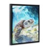 Stupell Industries Sea Turtle Ocean Watercolor, 25" x 31" - 3 of 4