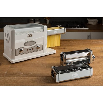 Marcato White Electric Pasta Fresca Machine with Attachments