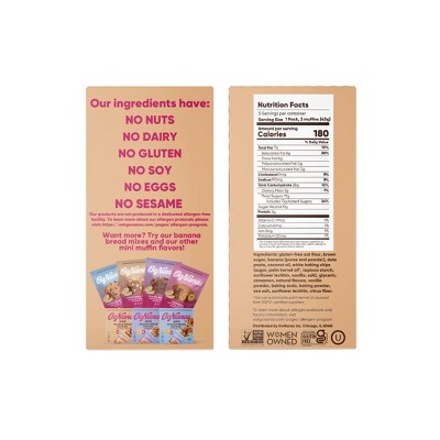 GoNanas Cinnamon Roll Banana Bread Mini Muffins - 7.5oz/5ct
