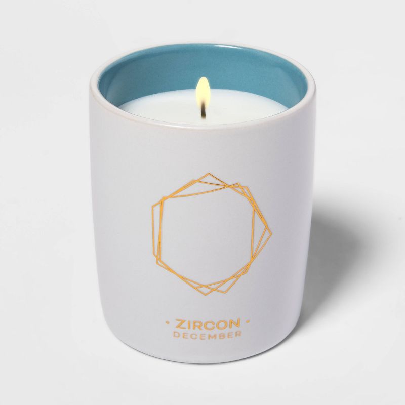 7oz Birthstone Ceramic Jar Amethyst Candle - Project 62™, 3 of 10