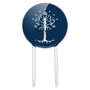 Lord of the Rings Tree Of Gondor Acrylic Cake Topper - 1 of 4